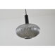 Canada 1 Light 12 inch Black and Antique Gold Pendant Ceiling Light